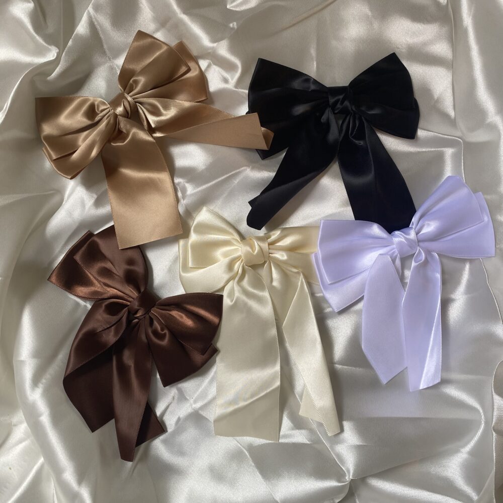 Satin bows